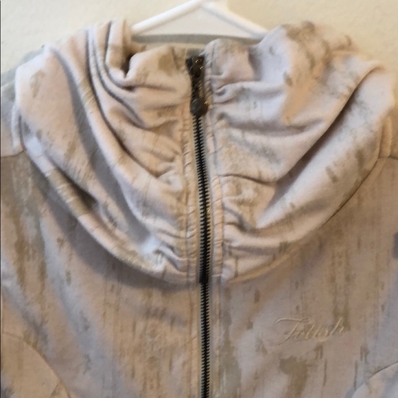 Tan zip up - Picture 3 of 3